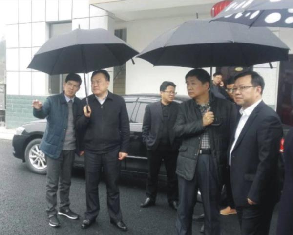 宜昌市常委、副市长、党组成员袁卫东视察宇源公司